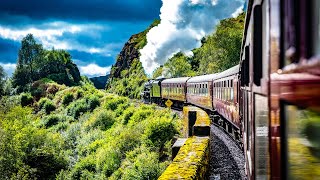 A Train Journey Through Scotlands Magnificent Highlands  Worlds Most Beautiful Railway [upl. by Sclater]