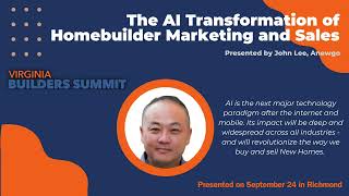 The AI Transformation of Homebuilder Marketing amp Sales HBAV Builders Summit 2024 [upl. by Trebo966]