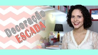 5 ideias para decoração de escada  Mariana Martins [upl. by Ecyak517]