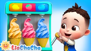 Ice Cream Song  LiaChaCha Nursery Rhymes amp Baby Songs [upl. by Nnasor543]