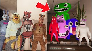 GARTEN OF BANBAN BREAKS INTO ANIMATRONICS HOUSE GTA 5 Mods [upl. by Hamlet42]