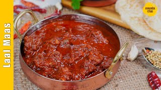 Rajasthani Laal Maas  Laal Maas Recipe  Chef Girish Joshi [upl. by Yelhak]