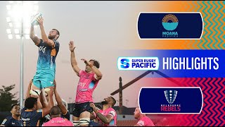 Super Rugby Pacific 2024  Moana Pasifika v Rebels  Round 3 Highlights [upl. by Benjamen502]