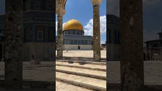 The Dome of the Rock on the Temple Mount Jerusalem Israel 2024 [upl. by Erminia387]