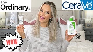 THE ORDINARY SQUALANE CLEANSER  CERAVE HYDRATING CLEANSER [upl. by Gaile935]