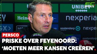 PRISKE over probleem FEYENOORD Moeten meer kansen creëren  FCUpdate [upl. by Berny891]