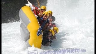 Husum Haze 2014 whitewater rafting carnage on the White Salmon river [upl. by Eirolam]