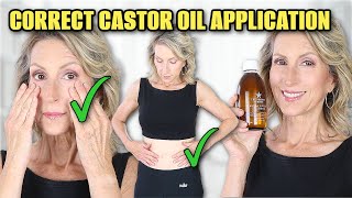 How to Apply Castor Oil PostMenopause for Weight Loss amp Youthful Skin [upl. by Kovacs]