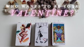 🥹Who Wants To Be Your Valentine 💘 Pick A Card Tarot Reading 🔮 [upl. by Krum20]