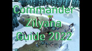 Runescape 3 Commander Zilyana Guide 2022  Iron Friendly Sara [upl. by Biel812]