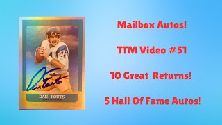 Mailbox Autos TTM Episode 51 5 Hall of Fame returns CalebsCards [upl. by Nileuqay]