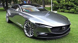 Mazda Vision Coupé Concept Start Up Sound Moving amp Loading Into a Truck [upl. by Adyan]