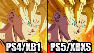 Dragon Ball FighterZ PS4 VS PS5 Update Gameplay Graphics amp Frame Rate Comparison [upl. by Ayocal179]