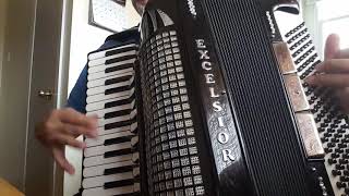 Funiculi Funicula  Accordion Fisarmonica Accordeon cover By Biagio Farina [upl. by Airrotal511]