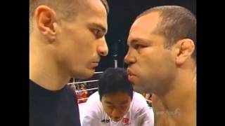 Cro cop vs Wanderlei Silva 1 best MMA staredown [upl. by Anal]