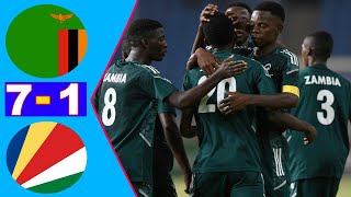 Zambia 🆚 Seychelles 7 1 All Goals amp Highlights COSAFA MEN’S U17 Championship 2022 [upl. by Laspisa]