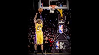 THE ONLY TIME KOBE BRYANT EVER BANKED A FREE THROW IN A GAME [upl. by Kcirded74]