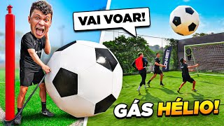 ENCHEMOS UMA BOLA GIGANTE COM GÁS HÉLIO será que voa 😱 [upl. by Reuven]