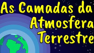 As 5 camadas da atmosfera terrestre  Entenda e Decore fácil [upl. by Selmner766]