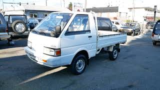 1993 Nissan Vanette Truck 4WD 11900km Walk Around English [upl. by Cobbie]