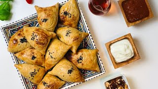 Vegetarian Uzbek Samsa Recipe [upl. by Volney]