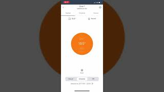 How to use the Hive smartphone app for your heating on a combi boiler [upl. by Buford737]