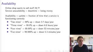 Distributed Systems 24 Fault tolerance [upl. by Sukin]