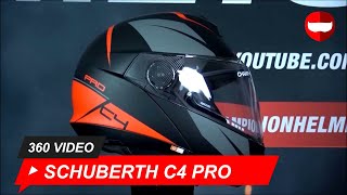 Schuberth C4 Pro Merak Red Modular Helmet  ChampionHelmetscom [upl. by Felicia563]