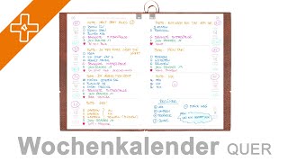 Der Wochenkalender quotquerquot von X17 [upl. by Reinwald]