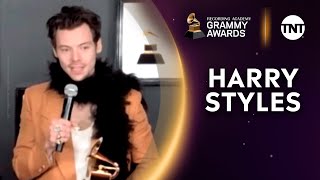 ENTREVISTA COM HARRY STYLES GRAMMYS 2021 [upl. by Eelreveb640]