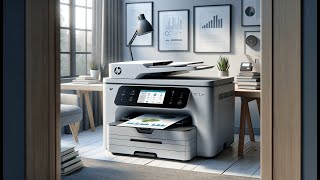 🖨️ HP Officejet Pro 9012E Review 📄 [upl. by Katine125]