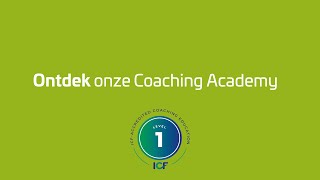 Ontdek onze Coaching Academy [upl. by Stclair]