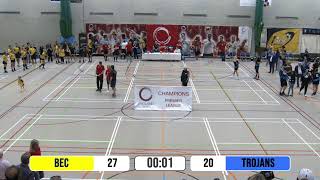 England Korfball Final 2024  BEC VS TROJANS [upl. by Kerge]