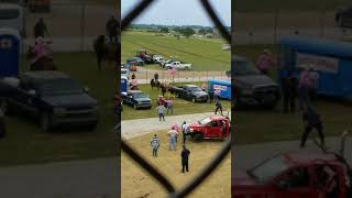 Angola Rodeo 2017 Bull gets loose out of arena [upl. by Fenner379]