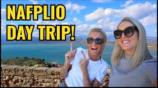 ATHENS VLOG NAFPLIO DAY TRIP  PELOPONNESE  NAFPLIO OLD TOWN  LIVING IN GREECE [upl. by Annazus]