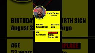 Chris Tucker shortbio shorts famousbirthday christucker [upl. by Steinke]