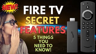 🔥 FIVE SECRET HIDDEN FIRESTICK FEATURES 🔥 [upl. by Roskes]