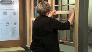 How to Tilt in Double Hung Windows  Renewal by Andersen of Central PA [upl. by Jaquenetta]