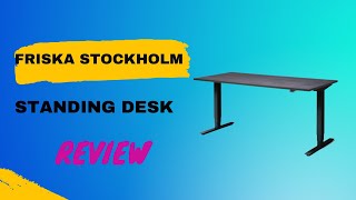 Friska Stockholm Bluetooth Desk Stylish Efficiency  Review [upl. by Meldon906]