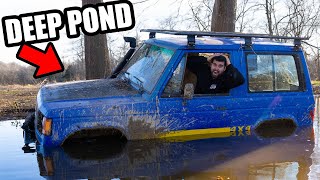 FourWheeler TIRES on JEEP MUDDING [upl. by Finlay908]