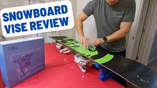 Joytutus Snowboard amp Ski Vise Review and Demo [upl. by Fergus733]