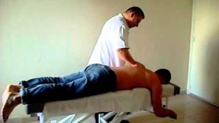 Chiro CabestanyAjustement bassin avec Activateur et Drop [upl. by Mina]