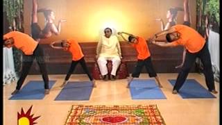 Dr Asana Andiappans Kalaignar TV Yoga Program  09 05 2012  Konasana [upl. by Mattias741]