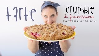 Tarte Crumble de Framboesa [upl. by Anaerdna]