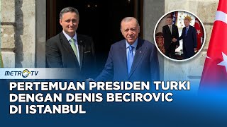 Pertemuan Erdogan dengan Kepala Kepresidenan Bosnia amp Herzegovina di Istanbul [upl. by Blain796]