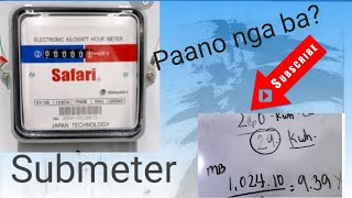 PAANO MAG COMPUTE NG Submeter [upl. by Ku611]