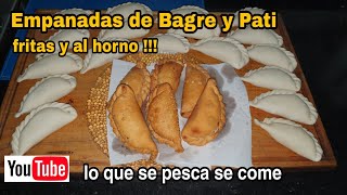 Empanadas de pescado  de bagre y pati  receta [upl. by Fabio709]