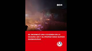 El siniestro ocurrió alrededor de las 04 35 de este sábado en un inmueble ubicado en calle 119 y cal [upl. by Tolmach]