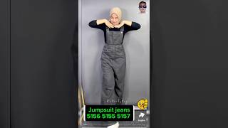 VIERLIN  Jumpsuit jeans 5156 5155 5157 [upl. by Eelyah]