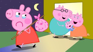 Mummy Pig and Daddy Pig Dont Love Me Peppa Please Come Back Home  Peppa Pig Funny Animation [upl. by Rabush525]